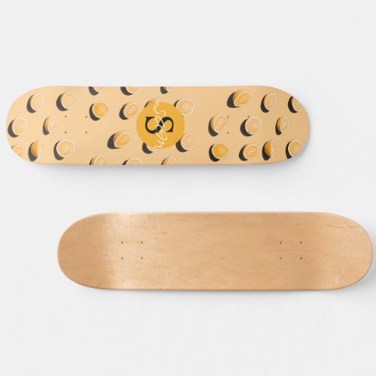 MonGRAM Oranges Skateboard (Horz)