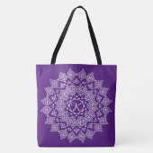 Mongrammed Mandala Draagtas (Voorkant)