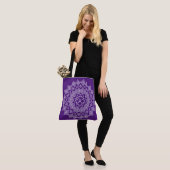 Mongrammed Mandala Draagtas (Op model)