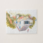 Monhegan Cottage J Kilburn Legpuzzel (Horizontaal)