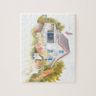 Monhegan Cottage J Kilburn Legpuzzel