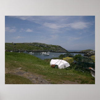 Monhegan Poster