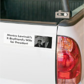 Monica Bumpersticker (Op Truck)