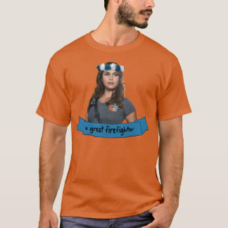monica raymund chicago vuur t-shirt