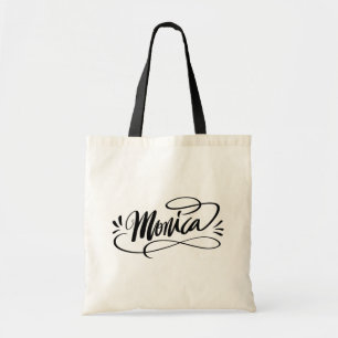 Monica - sacs fourre-tout de nom de calligraphie p