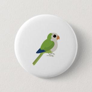 Monietpapagaai Ronde Button 5,7 Cm