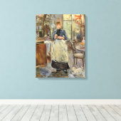 Monisot's "The Dining Room" canvasprint Canvas Afdruk (Insitu (Houten vloer))