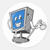 Moniteur Avec Stickers Stethoscope (Devant)