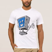 Moniteur Avec T-Shirt Stéthoscope Pour Hommes (Devant)