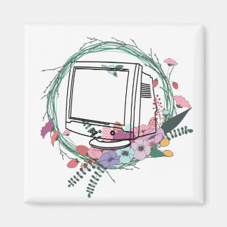 Monitor en Wreath Magneet