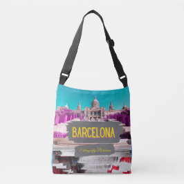 Monjuic, Barcelona stijl tas-ontwerp 2 Crossbody Tas