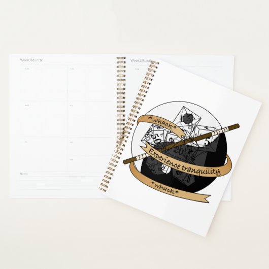 Monk Dice Design Planner (Display)