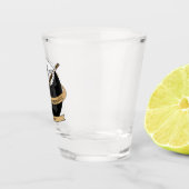 Monk Dice Design Shot Glas (Rechts)