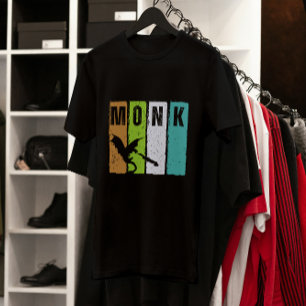 Monk Dungeon Fantasy Rollenspel Grunge T-Shirt