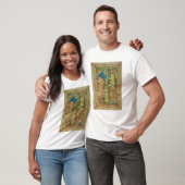 Monk Eadwine aan het werk met het manuscript, T-shirt (Unisex)