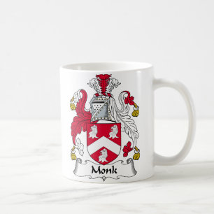 Monk Family Crest Koffiemok