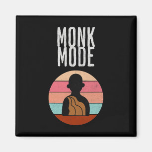 Monk Mode, Zen En Yoga, Meditatie, boeddhistisch,  Magneet