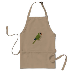 Monk Parakeet Standaard Schort