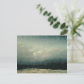 Monk per zee, 1809 briefkaart (Staand voorkant)