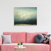 Monk per zee, 1809 canvas afdruk (Insitu (Woonkamer))