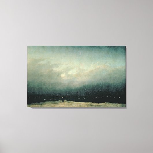 Monk per zee, 1809 canvas afdruk (Voorkant)