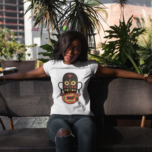 Monk Tribe Mask T-shirt