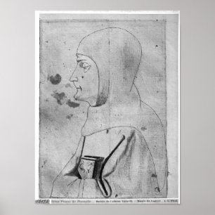 Monk uit het Album van de Vallardi Poster