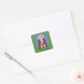 Monk with Dog stickers (Enveloppe)