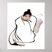 Monk - Zen Poster (Voorkant)