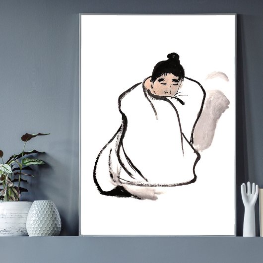 Monk - Zen Poster