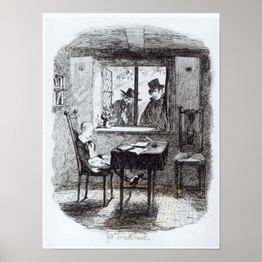 Monken en de Jood ontdekken Oliver Poster (Voorkant)