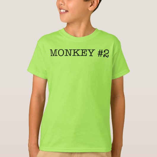 Monkey #2 - T-shirt (Voorkant)