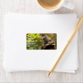 Monkey Address Sticker (Insitu)