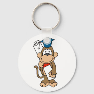 Monkey Afstuderen T-shirts en cadeaus Sleutelhanger