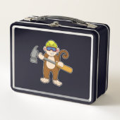 Monkey als ambachtsman met Hammer (Voorkant)