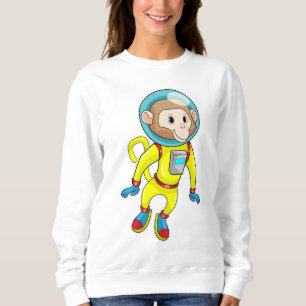 Monkey als Astronaut Trui