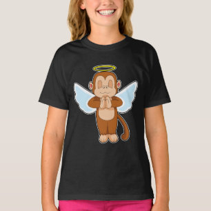 Monkey Angel vleugels T-shirt