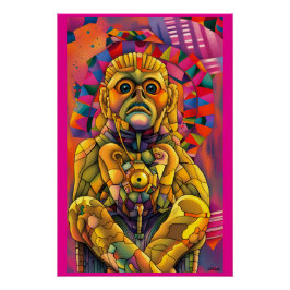 Monkey Around, Monkey Out Perfect Poster