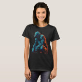 Monkey artwork - dierentuin gorilla t-shirt (Voorkant volledig)