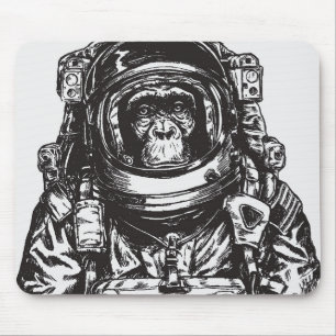 Monkey Astronaut Muismat