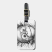 Monkey - Baby Orang outan 2016 G-121 Bagagelabel (Voorkant verticaal)