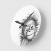 Monkey - Baby Orang outan 2016 G-121 Ronde Klok (Hoek)