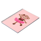 Monkey Ballerina Notitieboek (Linkerzijde)