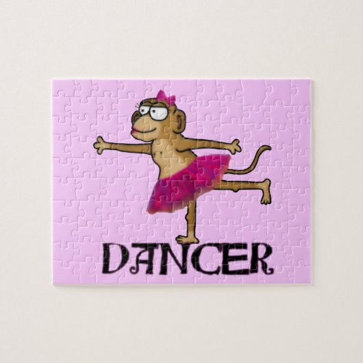 Monkey Ballet Legpuzzel (Horizontaal)