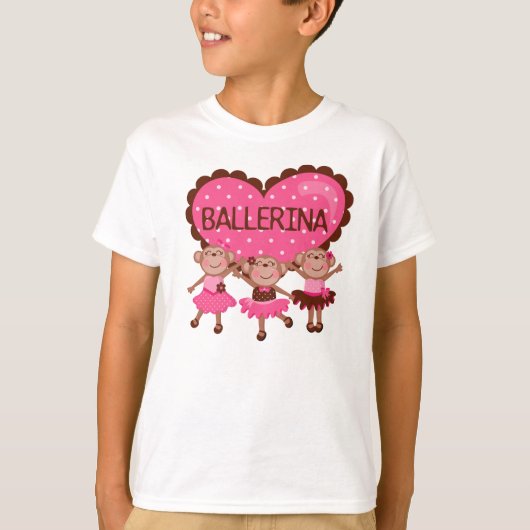 Monkey Ballet T-shirt (Voorkant)