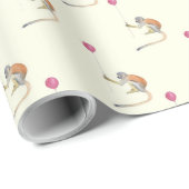 Monkey Balloon Gift Wrap van Tonkinson Cadeaupapier (Rol Hoek)
