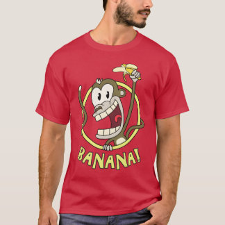 Monkey Banana funny T-shirt