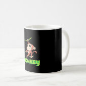 Monkey Banana Koffiemok (Voorkant rechts)