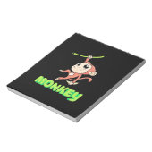 Monkey Banana Notitieblok (Gedraaid)