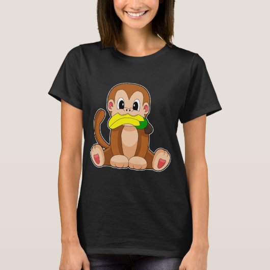 Monkey Banana T-shirt (Voorkant)